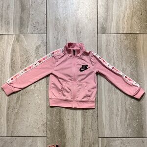 Nike Pink Jacket with Heart Details